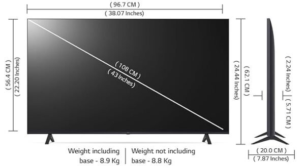 LG 139 cm (55 inches) 4K Ultra HD Smart LED TV - Image 4