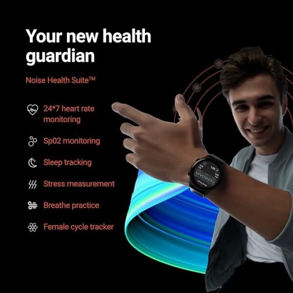 Noise Twist Round dial Smart Watch with Bluetooth Calling, 1.38" TFT Display - Image 3