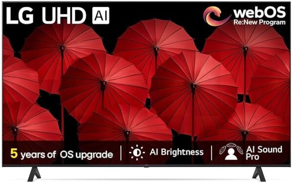 LG 139 cm (55 inches) 4K Ultra HD Smart LED TV