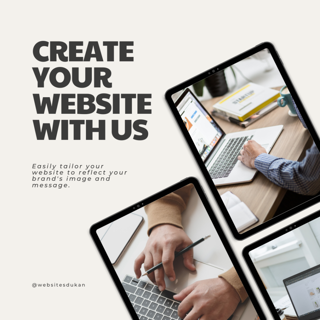 Create Your Website with us